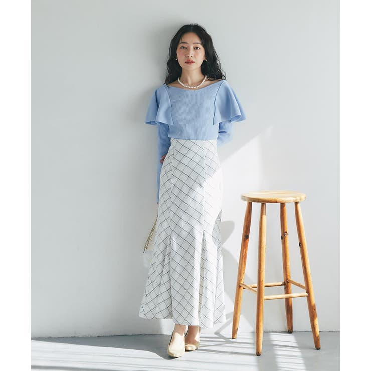 【La boutique BonBon】ラッフルフリルニット | PAL GROUP OUTLET | 詳細画像27 