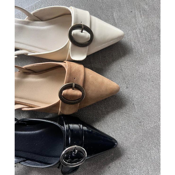 BEG | 【Kastane】ラインベルトパンプス | PAL GROUP OUTLET