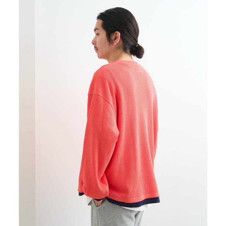 【Kastane】BM ワッフルフェイクレイヤードカーディガン | PAL GROUP OUTLET | 詳細画像22 