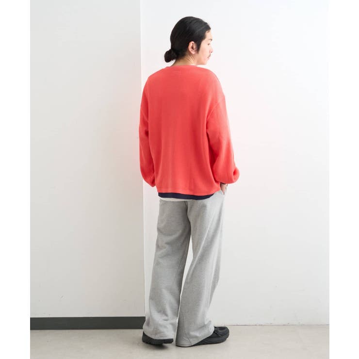 【Kastane】BM ワッフルフェイクレイヤードカーディガン | PAL GROUP OUTLET | 詳細画像24 