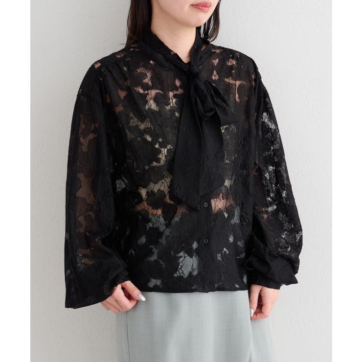 【Kastane】B レースボウタイブラウス | PAL GROUP OUTLET | 詳細画像11 