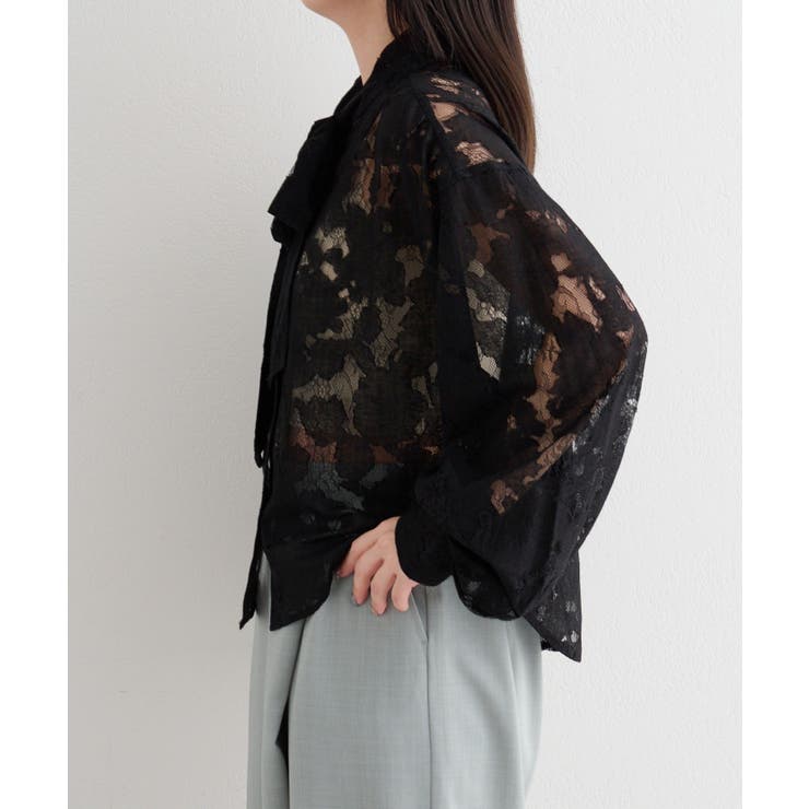 【Kastane】B レースボウタイブラウス | PAL GROUP OUTLET | 詳細画像13 