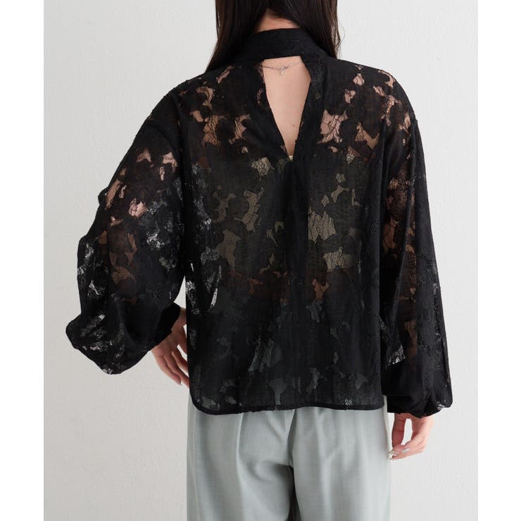 【Kastane】B レースボウタイブラウス | PAL GROUP OUTLET | 詳細画像14 