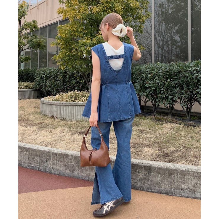【Kastane】B デニムペプラムビスチェ | PAL GROUP OUTLET | 詳細画像12 