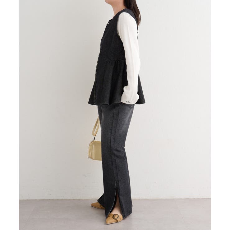 【Kastane】B デニムペプラムビスチェ | PAL GROUP OUTLET | 詳細画像18 