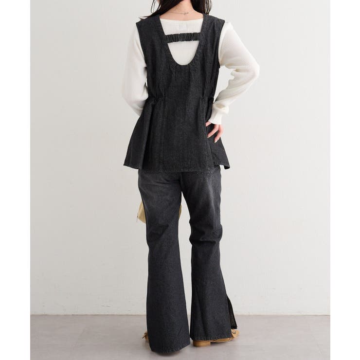 【Kastane】B デニムペプラムビスチェ | PAL GROUP OUTLET | 詳細画像19 