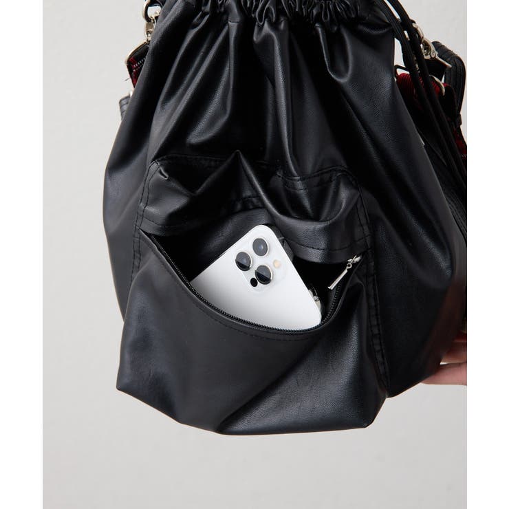 【ear PAPILLONNER】アウトポケット巾着ショルダー | PAL GROUP OUTLET | 詳細画像9 