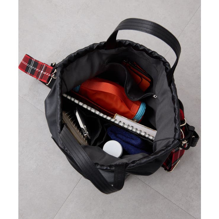 【ear PAPILLONNER】アウトポケット巾着ショルダー | PAL GROUP OUTLET | 詳細画像13 