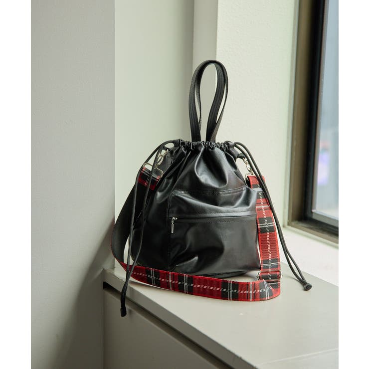 【ear PAPILLONNER】アウトポケット巾着ショルダー | PAL GROUP OUTLET | 詳細画像14 