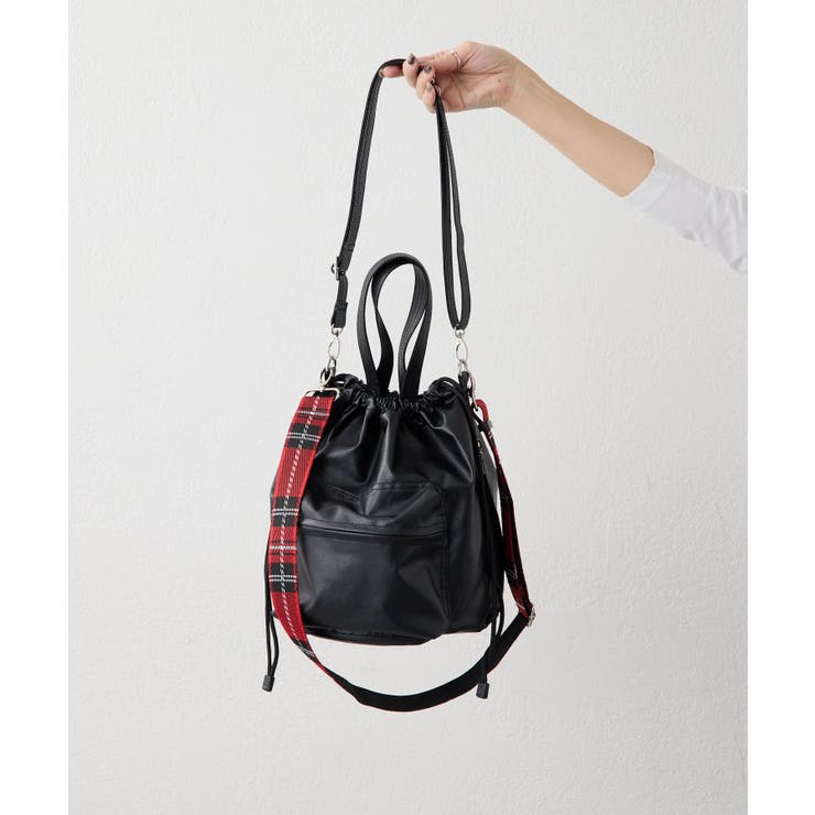 【ear PAPILLONNER】アウトポケット巾着ショルダー | PAL GROUP OUTLET | 詳細画像2 