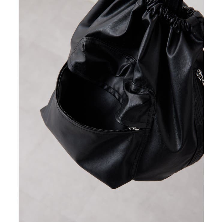 【ear PAPILLONNER】アウトポケット巾着ショルダー | PAL GROUP OUTLET | 詳細画像8 