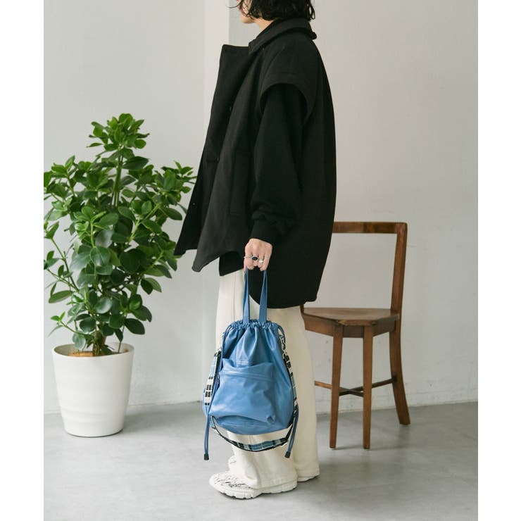 【ear PAPILLONNER】アウトポケット巾着ショルダー | PAL GROUP OUTLET | 詳細画像38 