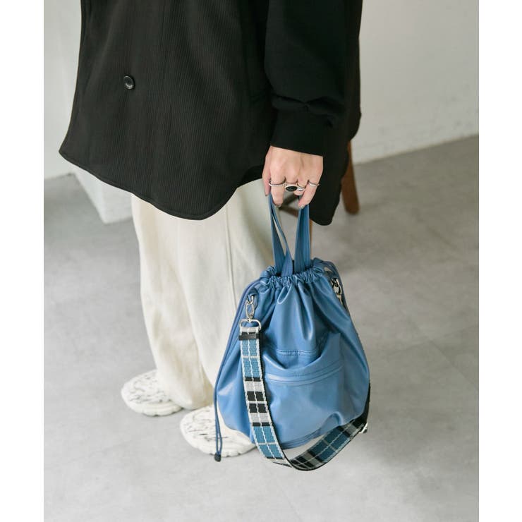 【ear PAPILLONNER】アウトポケット巾着ショルダー | PAL GROUP OUTLET | 詳細画像40 