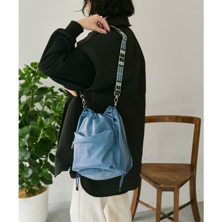 【ear PAPILLONNER】アウトポケット巾着ショルダー | PAL GROUP OUTLET | 詳細画像45 