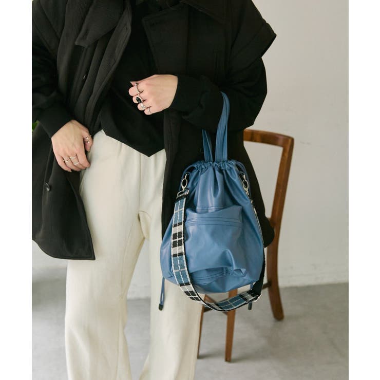 【ear PAPILLONNER】アウトポケット巾着ショルダー | PAL GROUP OUTLET | 詳細画像35 