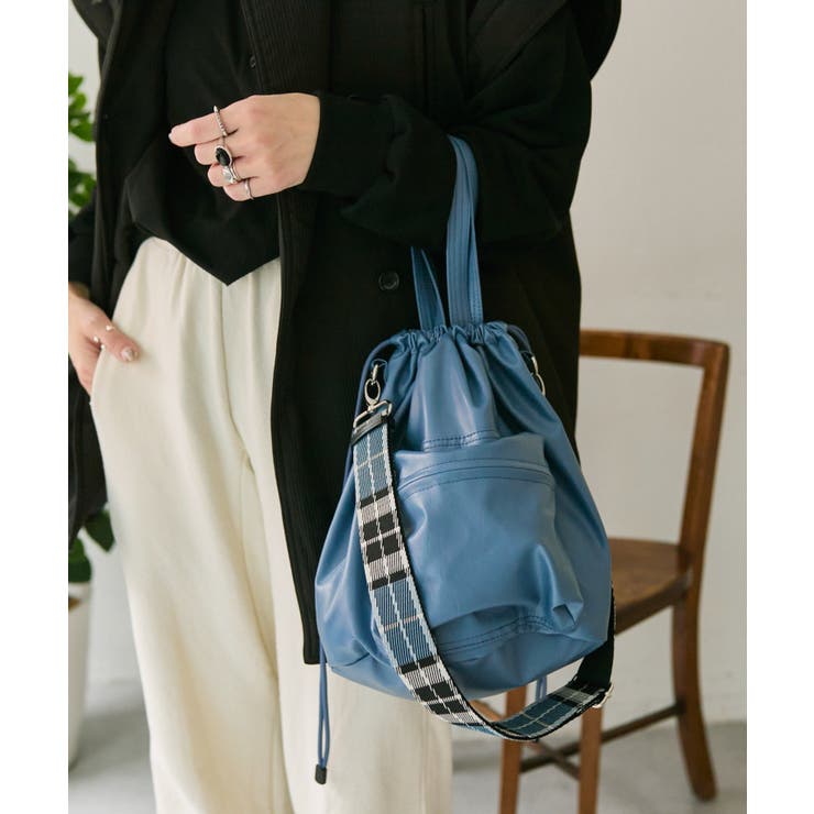 【ear PAPILLONNER】アウトポケット巾着ショルダー | PAL GROUP OUTLET | 詳細画像36 