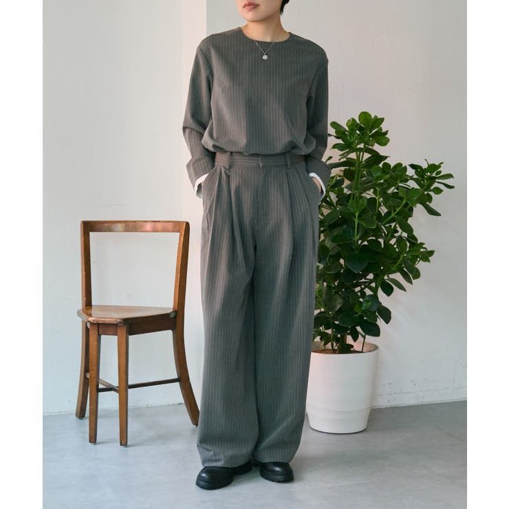 【ear PAPILLONNER】ピンストライプパンツ【SUM1 STYLE】 | PAL GROUP OUTLET | 詳細画像9 