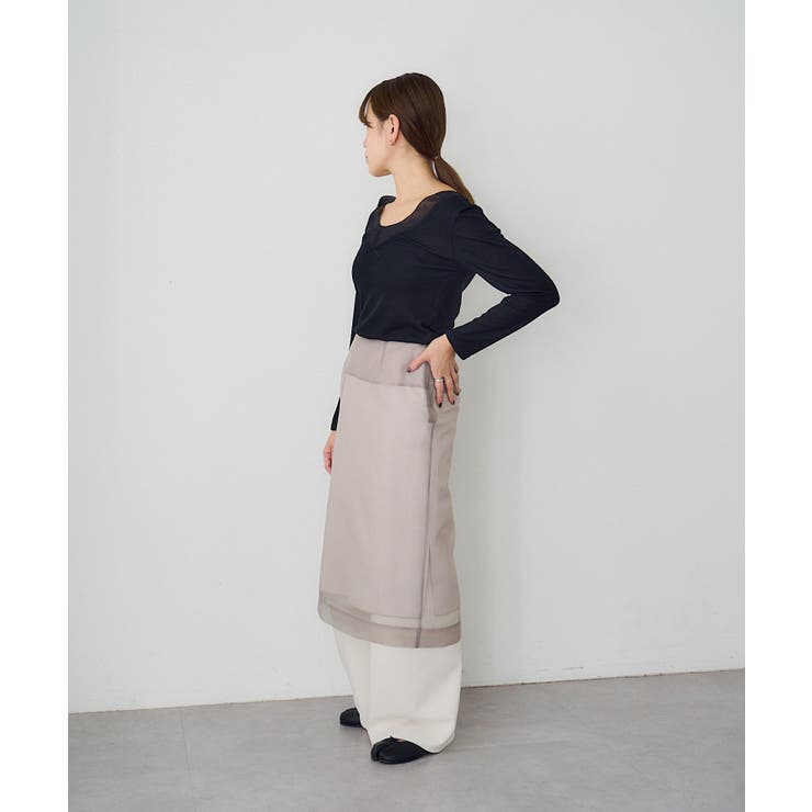 【SHENERY】4WAYダブルレイヤードスカート | PAL GROUP OUTLET | 詳細画像2 