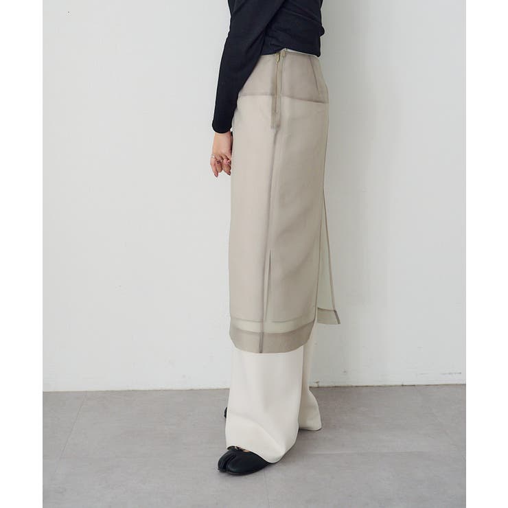 【SHENERY】4WAYダブルレイヤードスカート | PAL GROUP OUTLET | 詳細画像5 