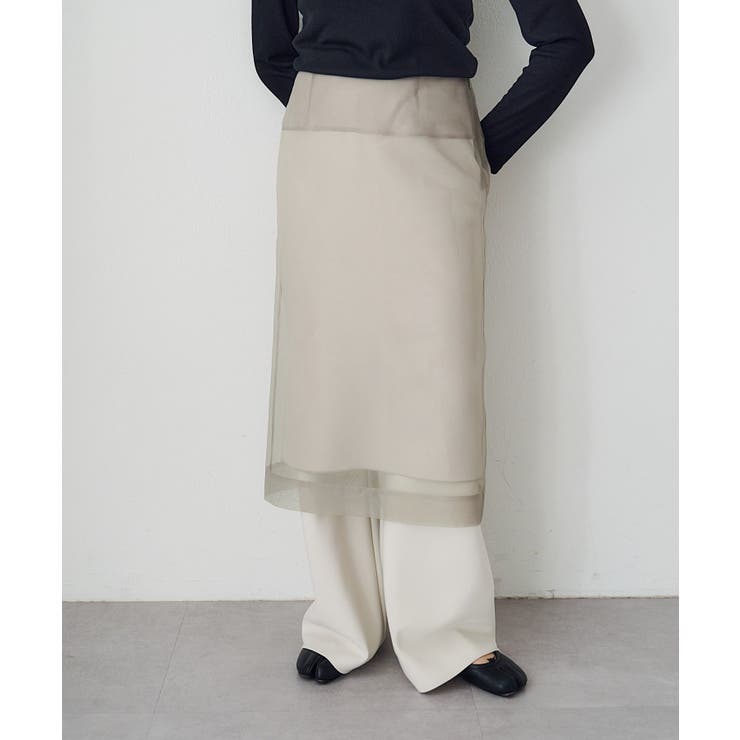 【SHENERY】4WAYダブルレイヤードスカート | PAL GROUP OUTLET | 詳細画像6 