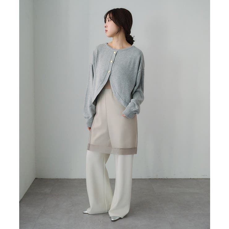 【SHENERY】4WAYダブルレイヤードスカート | PAL GROUP OUTLET | 詳細画像8 