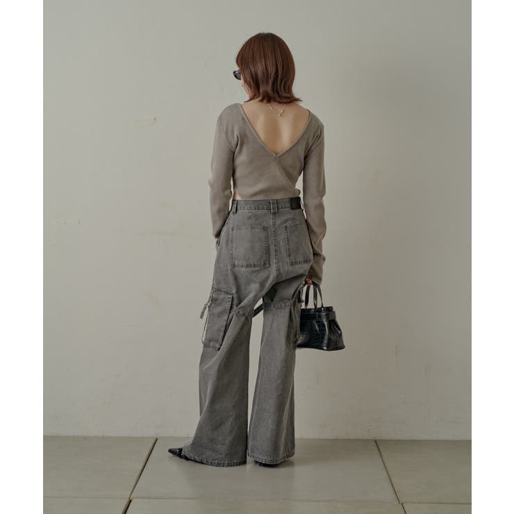 【mline】ベルトデニムパンツ | PAL GROUP OUTLET | 詳細画像19 