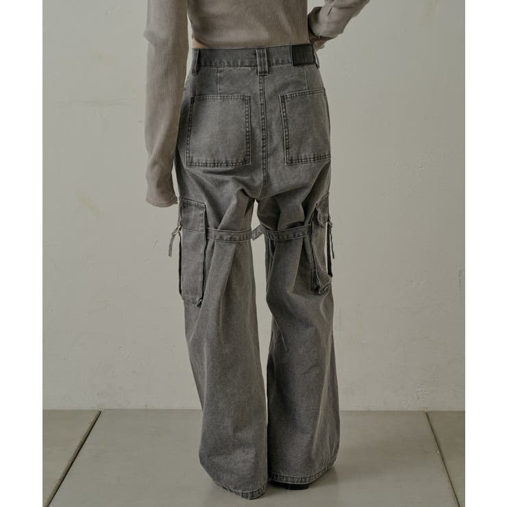 【mline】ベルトデニムパンツ | PAL GROUP OUTLET | 詳細画像6 