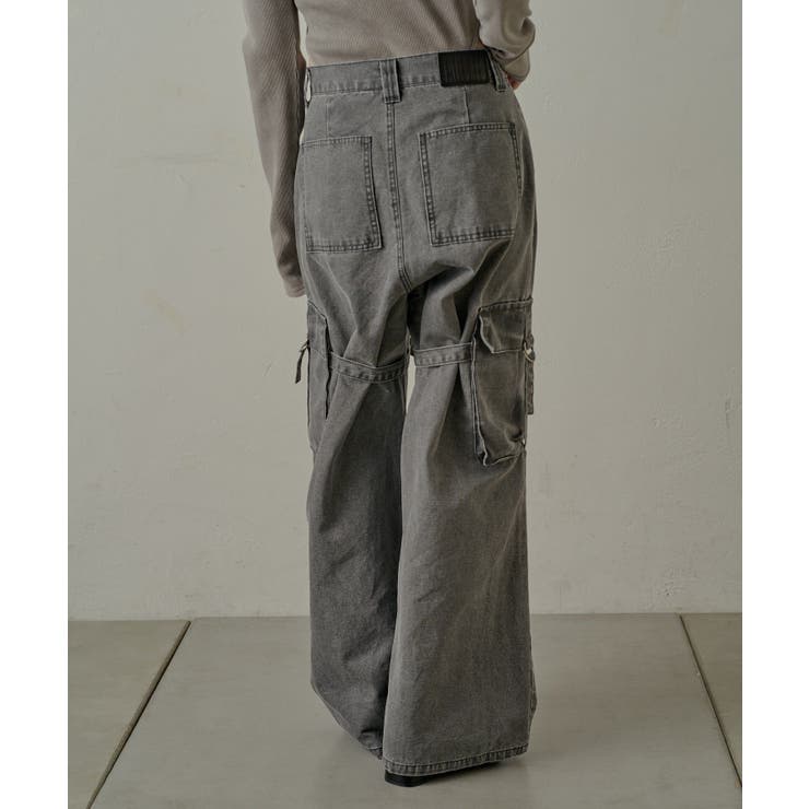 【mline】ベルトデニムパンツ | PAL GROUP OUTLET | 詳細画像7 