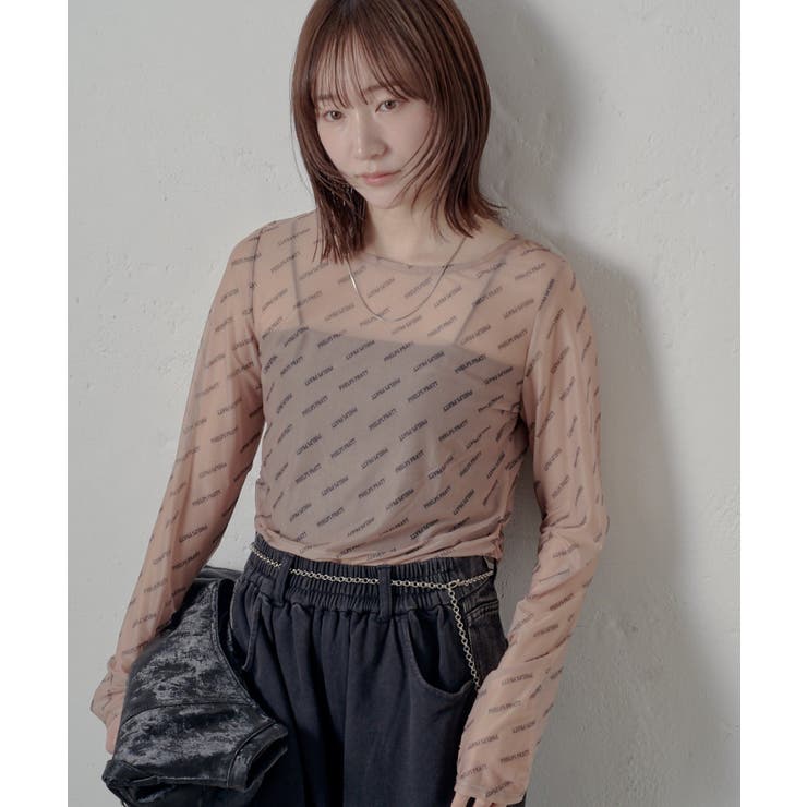 【mline】タトゥーチュール トップス | PAL GROUP OUTLET | 詳細画像1 