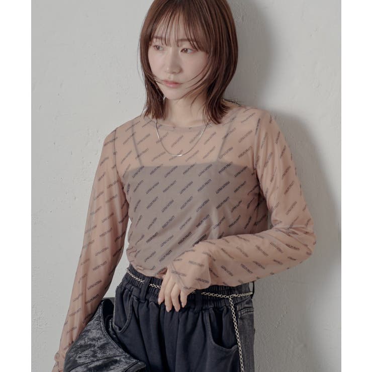 【mline】タトゥーチュール トップス | PAL GROUP OUTLET | 詳細画像3 