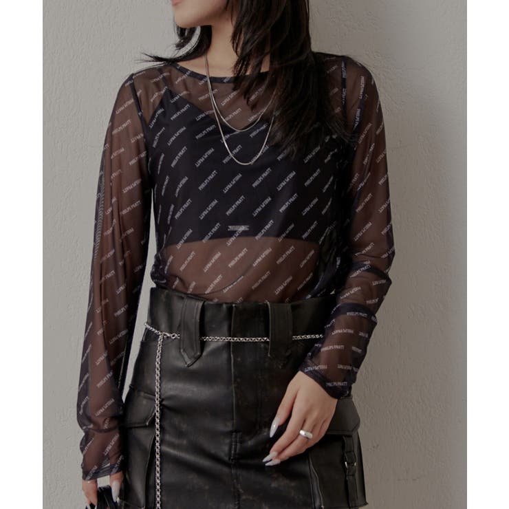 【mline】タトゥーチュール トップス | PAL GROUP OUTLET | 詳細画像13 