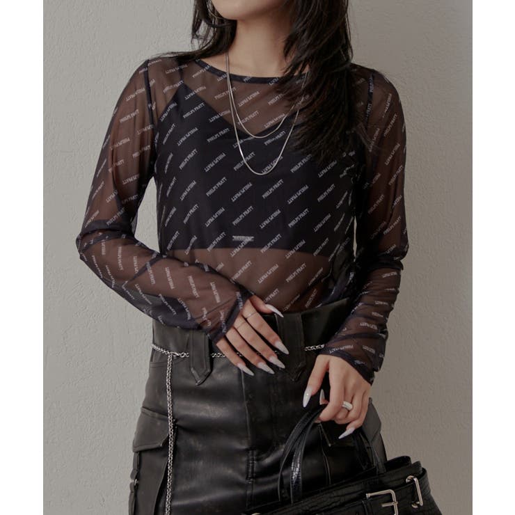 【mline】タトゥーチュール トップス | PAL GROUP OUTLET | 詳細画像15 