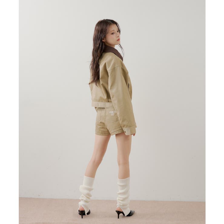 【Chico】衿配色ZIPジャケット | PAL GROUP OUTLET | 詳細画像6 