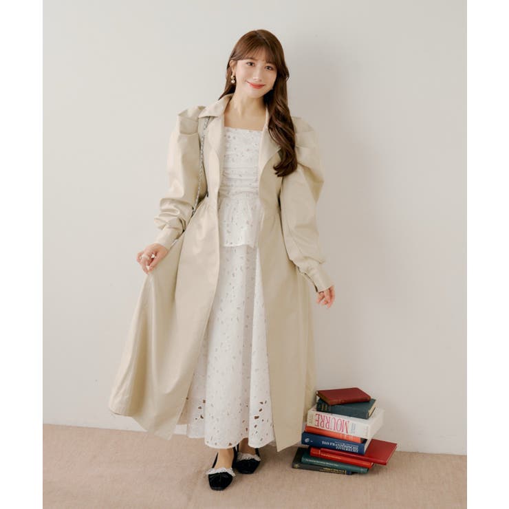 【Chico】パワショルレースペプラムOP | PAL GROUP OUTLET | 詳細画像13 