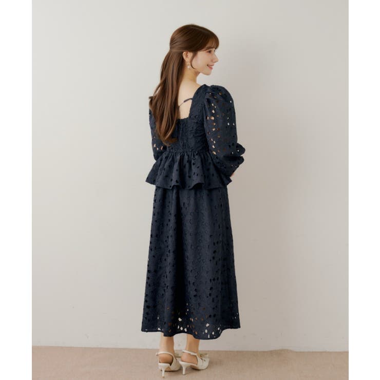 【Chico】パワショルレースペプラムOP | PAL GROUP OUTLET | 詳細画像4 