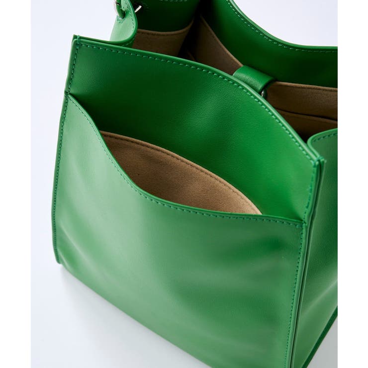 【RIVE DROITE】スムース牛革スクエアショルダー | PAL GROUP OUTLET | 詳細画像9 