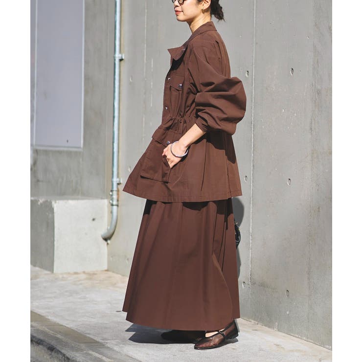 【RIVE DROITE】フォルムギャザースカート | PAL GROUP OUTLET | 詳細画像2 