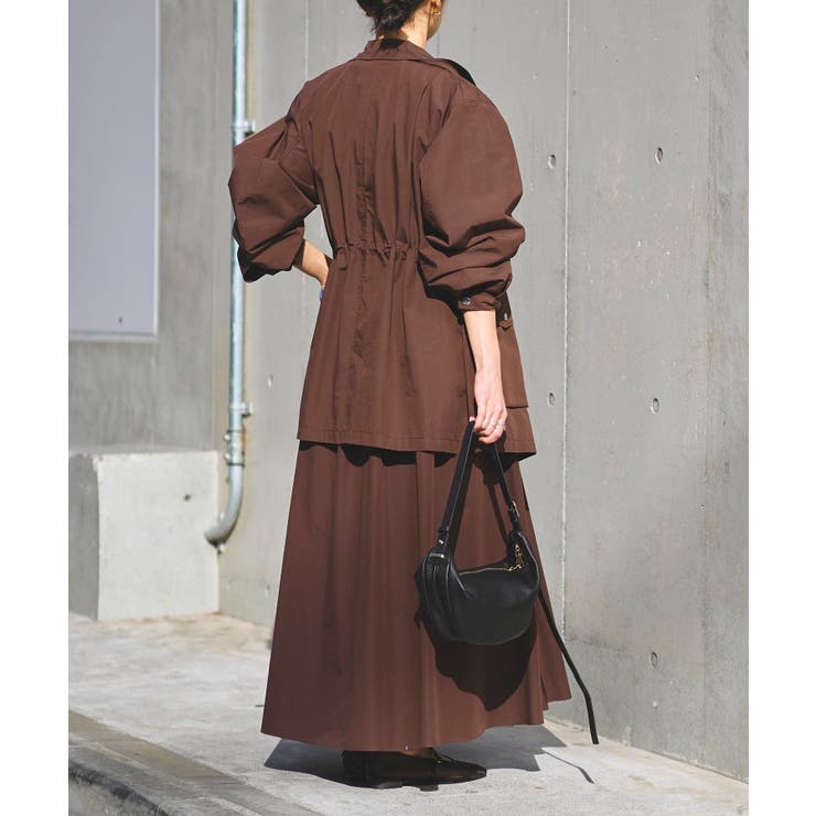 【RIVE DROITE】フォルムギャザースカート | PAL GROUP OUTLET | 詳細画像3 