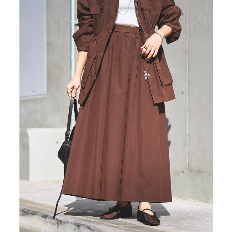 【RIVE DROITE】フォルムギャザースカート | PAL GROUP OUTLET | 詳細画像5 