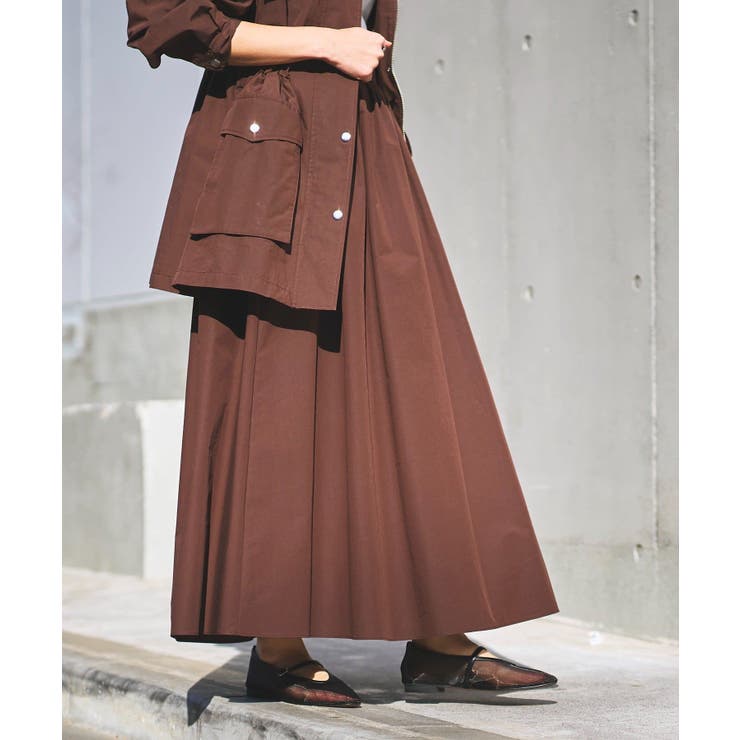 【RIVE DROITE】フォルムギャザースカート | PAL GROUP OUTLET | 詳細画像6 