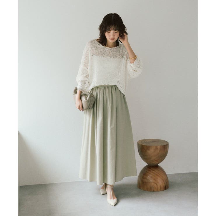 【RIVE DROITE】フォルムギャザースカート | PAL GROUP OUTLET | 詳細画像17 