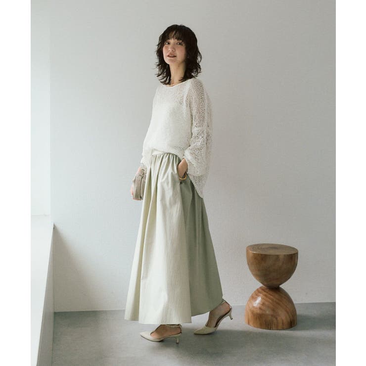 【RIVE DROITE】フォルムギャザースカート | PAL GROUP OUTLET | 詳細画像18 