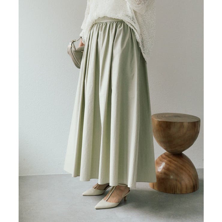 【RIVE DROITE】フォルムギャザースカート | PAL GROUP OUTLET | 詳細画像20 