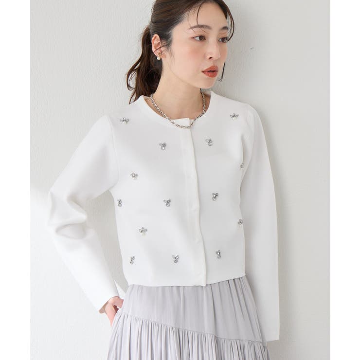 【La boutique BonBon】ビジュー刺繍スポンディッシュJK… | PAL GROUP OUTLET | 詳細画像5 