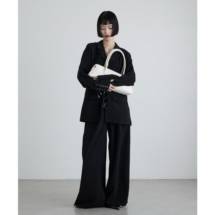 【Lui's】袖口レースアップシャツJKT | PAL GROUP OUTLET | 詳細画像9 