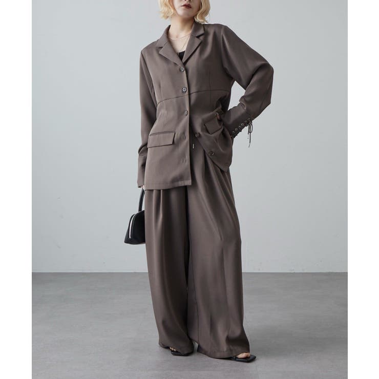 【Lui's】袖口レースアップシャツJKT | PAL GROUP OUTLET | 詳細画像17 