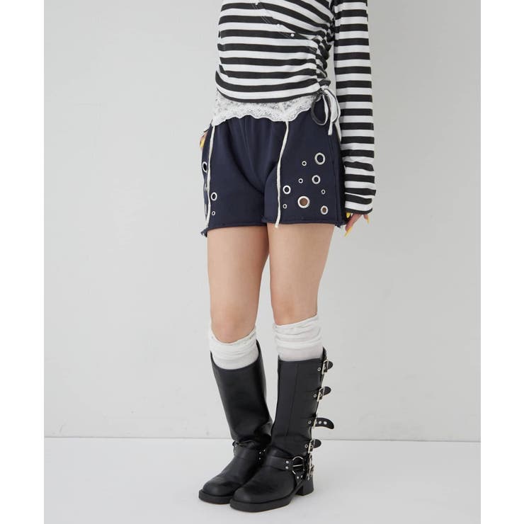 【WHO'S WHO gallery】アイレットスウェットショーツ | PAL GROUP OUTLET | 詳細画像32 