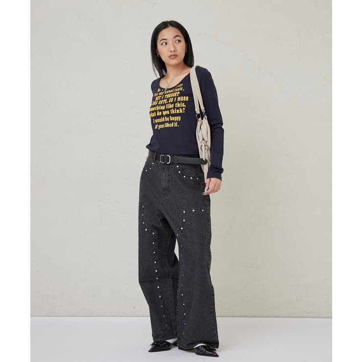 【WHO'S WHO gallery】ダブルニーデニム | PAL GROUP OUTLET | 詳細画像6 