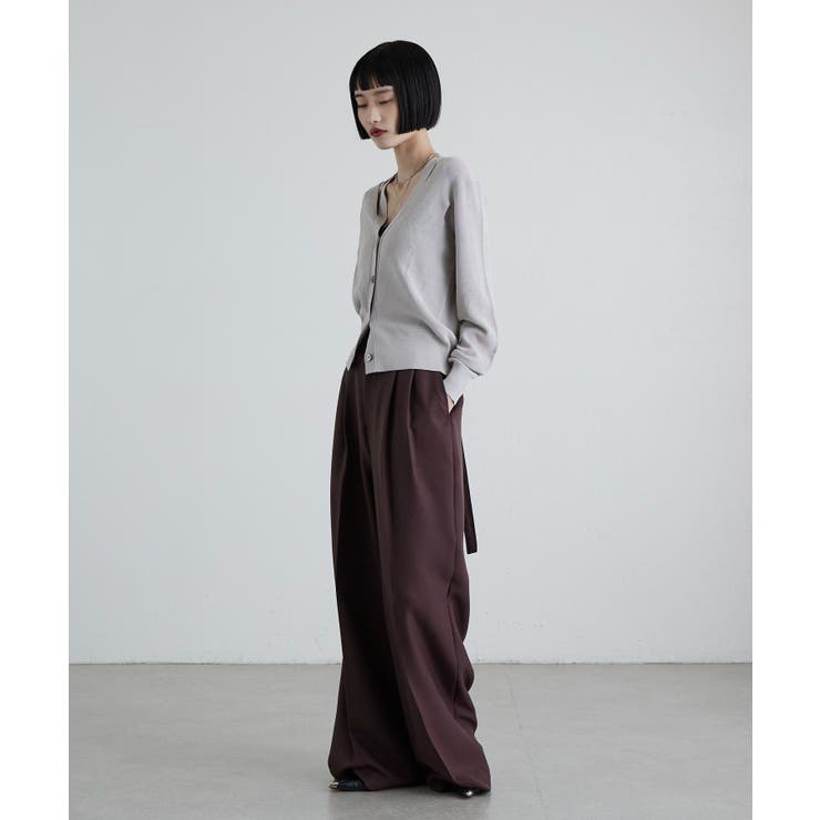 【Lui's】襟デザインVカーディガン | PAL GROUP OUTLET | 詳細画像11 