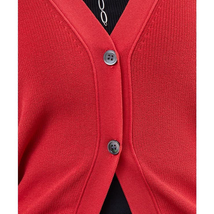 【Lui's】襟デザインVカーディガン | PAL GROUP OUTLET | 詳細画像25 